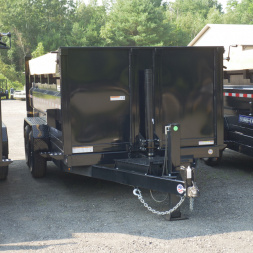 New 2025 Sure-Trac 82 X14' LOW PROFILE TELESCOPIC Dump Trailer