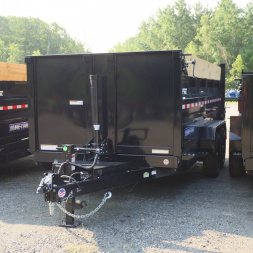 New 2025 Sure-Trac 82 X14' LOW PROFILE TELESCOPIC Dump Trailer