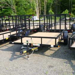 New 2025 Big Tex Trailers 77 X12' SINGLE AXLE UTILITY 35SA Utility Trailer