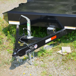 New 2025 Sure-Trac 7X18(14+4) STEEL DECK CAR HAULER Utility Trailer