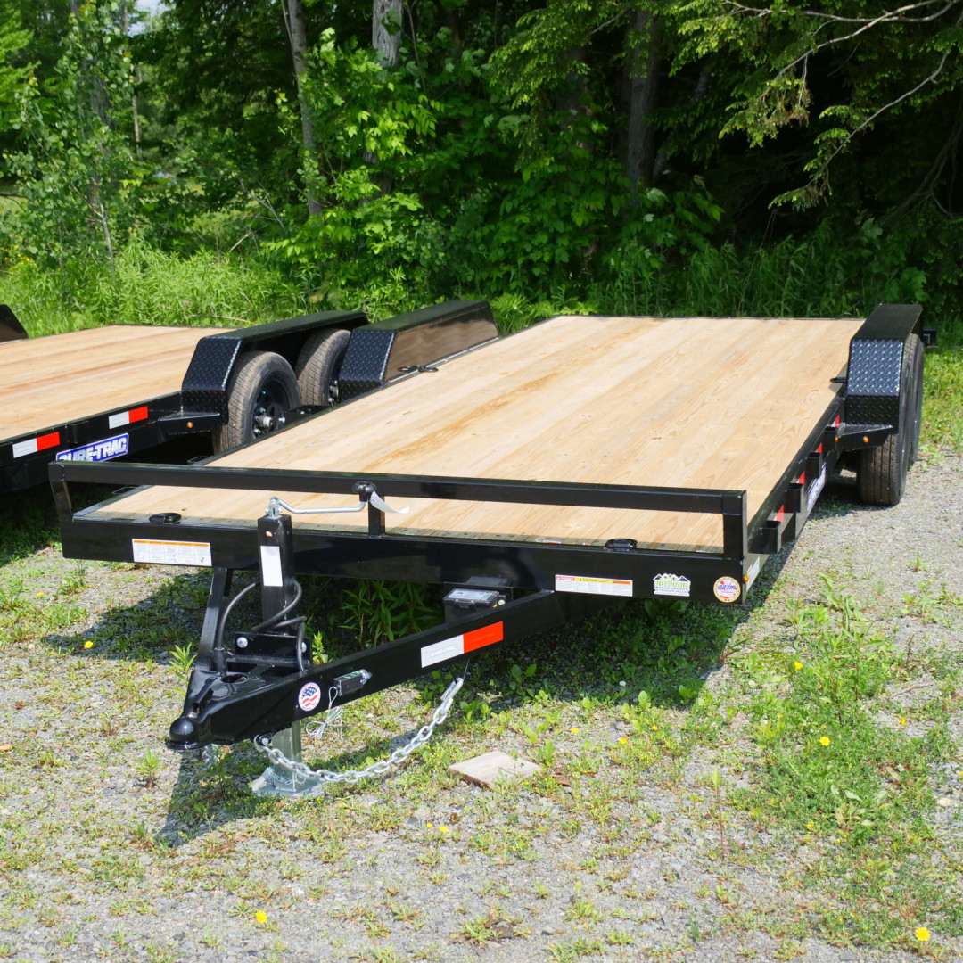 New 2025 Sure-Trac 82X18+2 C CHANNEL CAR HAULER Utility Trailer