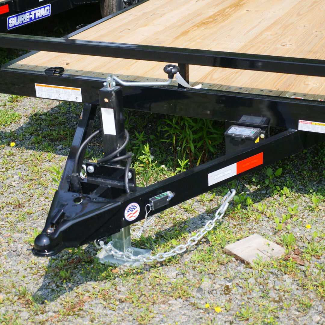 New 2025 Sure-Trac 82X18+2 C CHANNEL CAR HAULER Utility Trailer