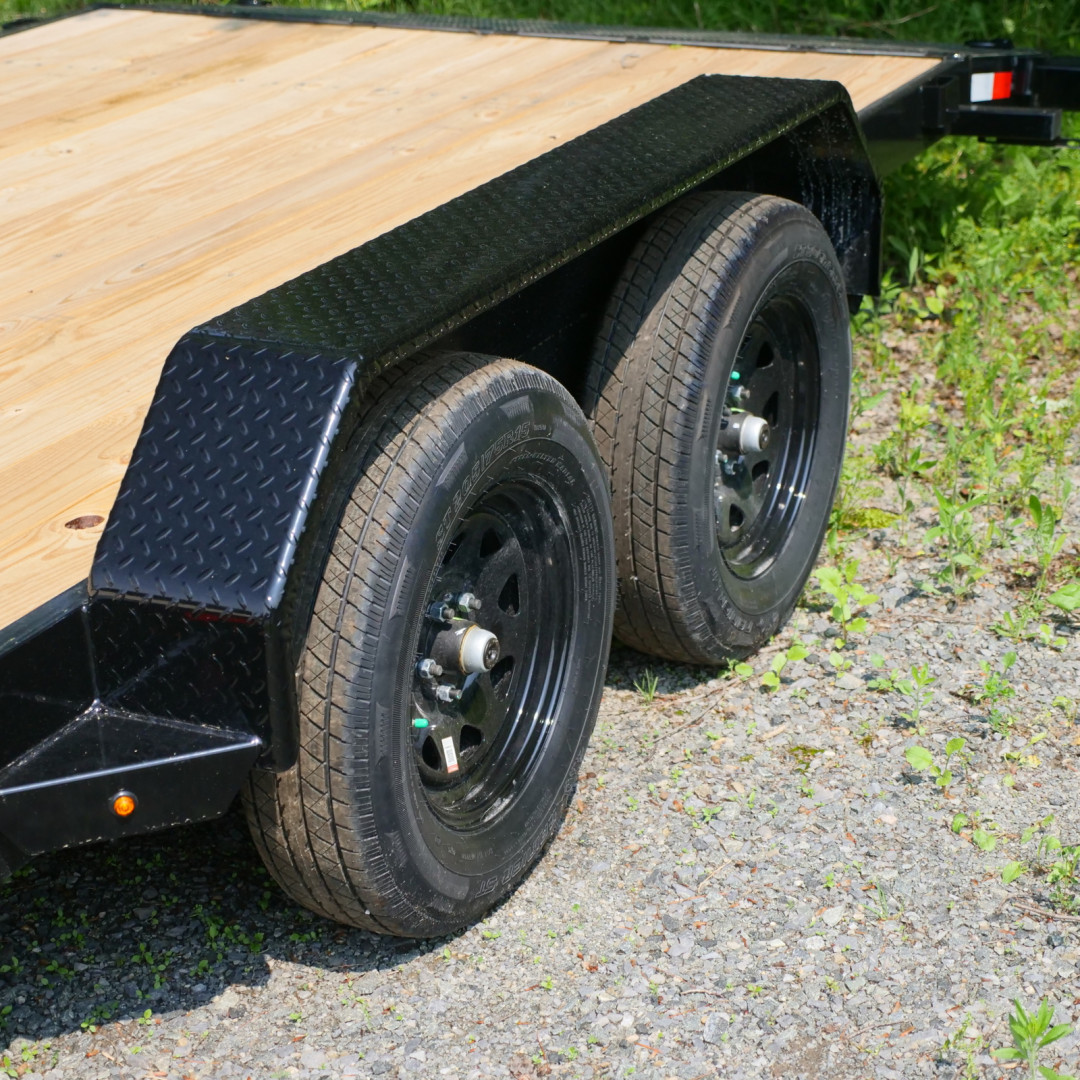 New 2025 Sure-Trac 82X18+2 C CHANNEL CAR HAULER Utility Trailer
