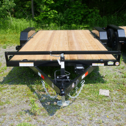 New 2025 Sure-Trac 7X18(16+2) C-CHANNEL CAR HAULER Utility Trailer