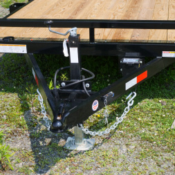 New 2025 Sure-Trac 7X18(16+2) C-CHANNEL CAR HAULER Utility Trailer