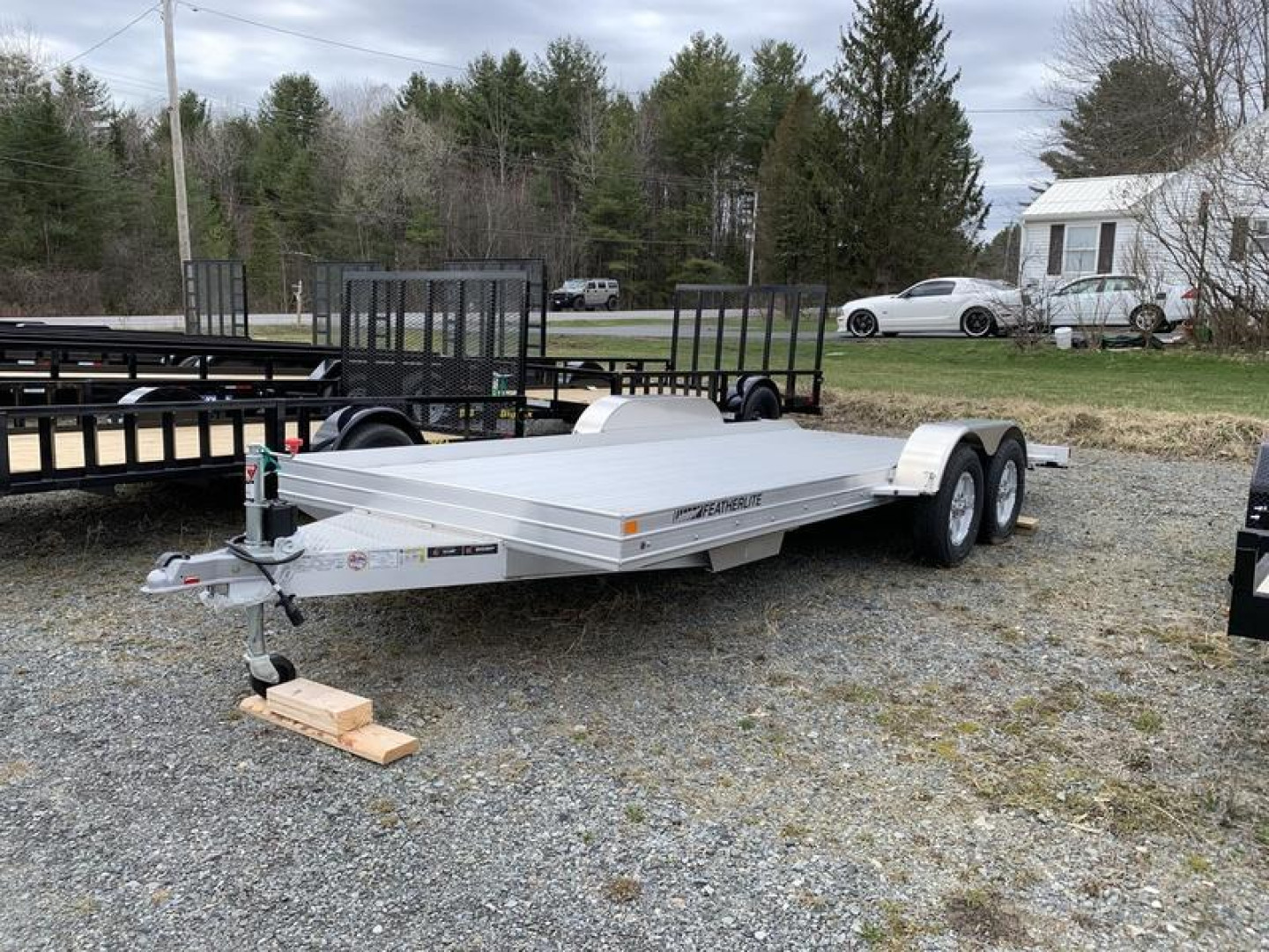 New 2022 Featherlite Trailers 80"X17' ALUMINUM 3110 Car / Racing Trailer