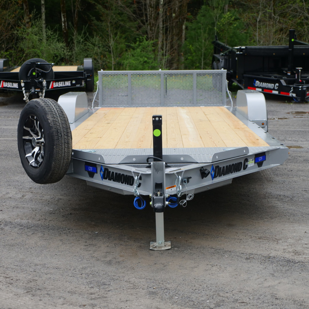 New 2025 Diamond C Trailers 83"X20' FLATBED GTF235 Car / Racing Trailer