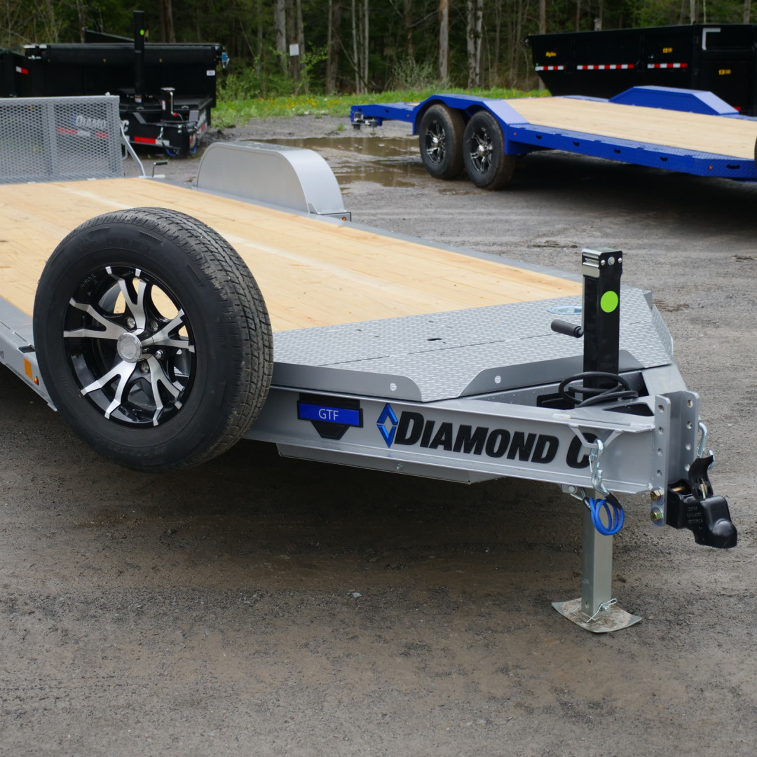 New 2025 Diamond C Trailers 83"X20' FLATBED GTF235 Car / Racing Trailer