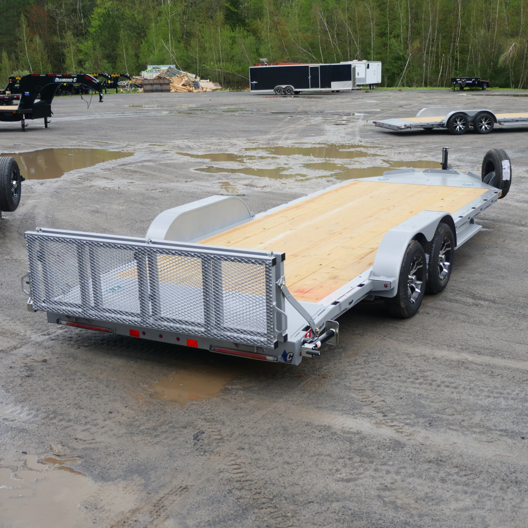 New 2025 Diamond C Trailers 83"X20' FLATBED GTF235 Car / Racing Trailer