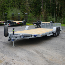 New 2025 Diamond C Trailers 83 X20' FLATBED GTF235 Car / Racing Trailer