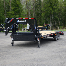 New 2025 Diamond C Trailers 102 X25' DECKOVER FMAX 207 MR Equipment Trailer