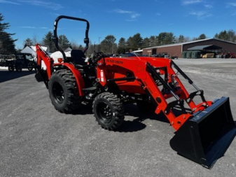New 2024 Bad Boy 4035H W/IND TIRES/LOADER/BACKHOE Tractor