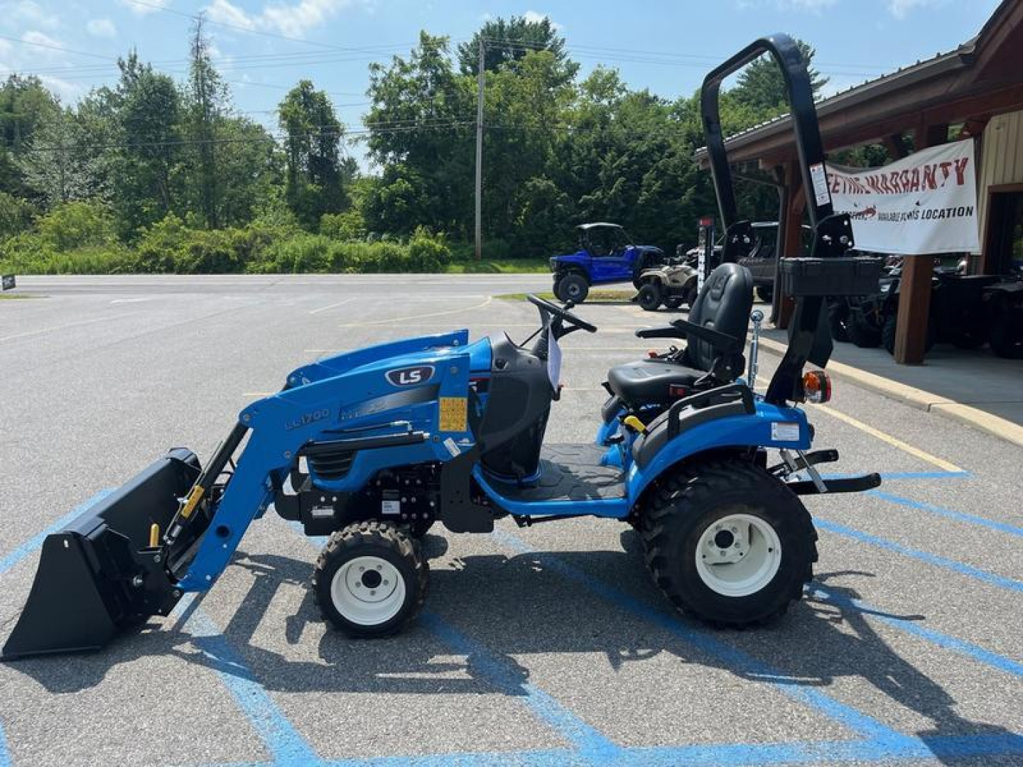 New 2024 LS Tractor MT125 WITH LOADER Tractor