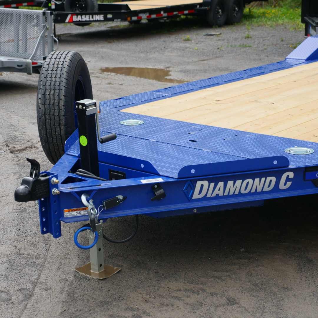 New 2025 Diamond C Trailers 83"X20' FLATBED GTF206 Car / Racing Trailer