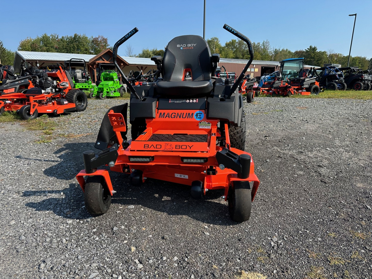 New 2024 Bad Boy RAMBLER 42" E SERIES Lawn Mowers