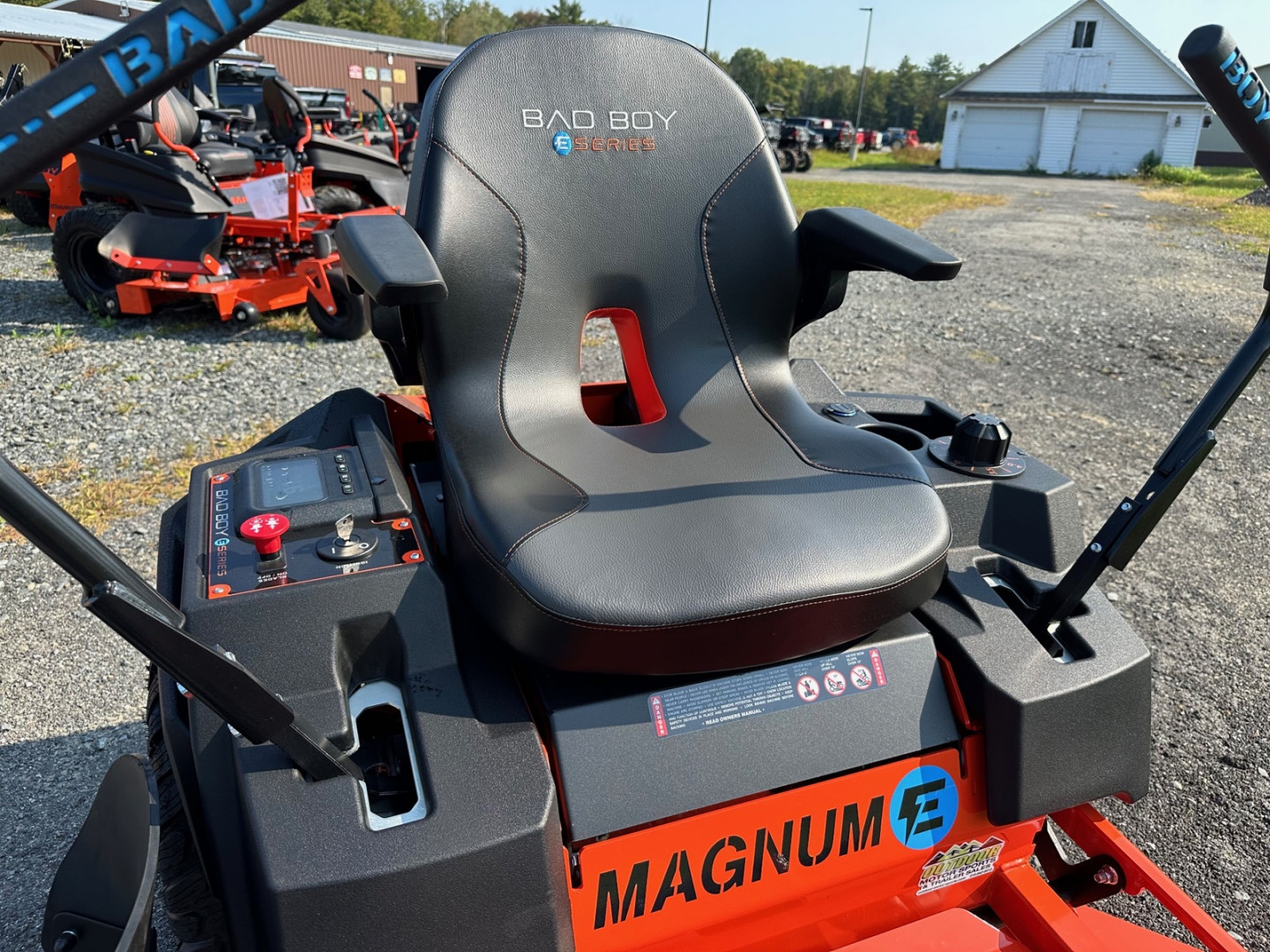 New 2024 Bad Boy RAMBLER 42" E SERIES Lawn Mowers