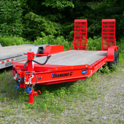 New 2025 Diamond C Trailers 82 X20' LOW PROFILE LPX207 Equipment Trailer