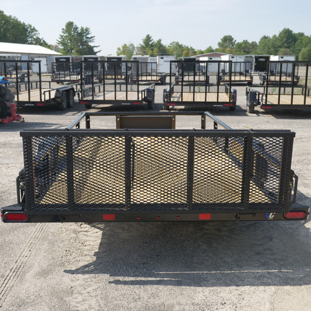 New 2025 Diamond C Trailers 77"X12' TUBE TOP PSA135 Utility Trailer