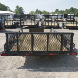 New 2025 Diamond C Trailers 77"X12' TUBE TOP PSA135 Utility Trailer