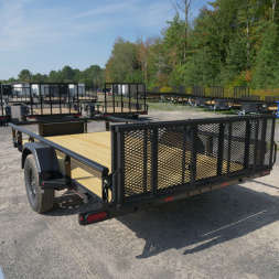 New 2025 Diamond C Trailers 77"X12' TUBE TOP PSA135 Utility Trailer