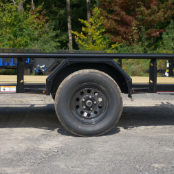 New 2025 Diamond C Trailers 77"X12' TUBE TOP PSA135 Utility Trailer