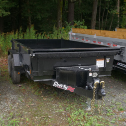 New 2025 Liberty 72 X12 SINGLE RAM 10K Dump Trailer