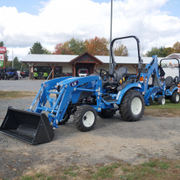 New 2024 LS Tractor MT225S WITH LOADER AND BACKHOE Tractor