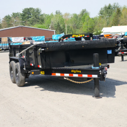New 2025 Big Tex Trailers 83 X14' SCISSOR LIFT 14XD-14 Dump Trailer