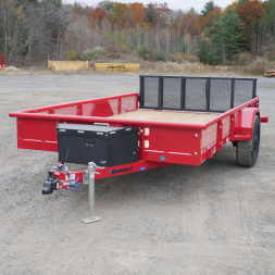 New 2025 Diamond C Trailers 83 X12' TUBE TOP PSA135 Utility Trailer