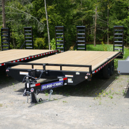 New 2025 Sure-Trac STANDARD DUTY BEAVERTAIL DECKOVER Utility Trailer