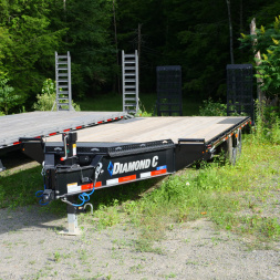 New 2025 Diamond C Trailers 22X102 ENGINEERED BEAM DECK OVER Equipment Trailer