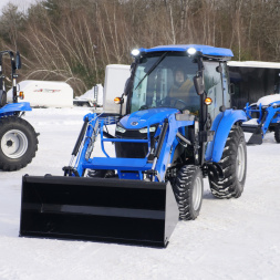 New 2025 LS Tractor MT 242HC HST CABIN IN WITH LOADER AND BACKHOE Tractor