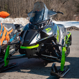 Used 2023 Arctic Cat 2023 ZR 6000 129 ES R XC US BLK Snowmobile Vehicle