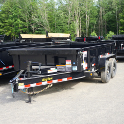 New 2025 Big Tex Trailers 83 X14' SCISSOR LIFT DUMP 14LP Dump Trailer