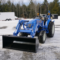 New 2025 LS Tractor GEAR, NO CABIN, LL4002 FRONT LOADER 72  BUCKET, LB Tractor