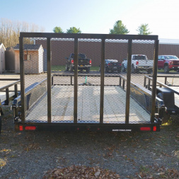 New 2025 Sure-Trac 7X12 TUBE TOP UTILITY Utility Trailer