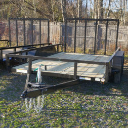 New 2025 Sure-Trac 7X12 TUBE TOP UTILITY Utility Trailer