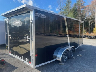 New 2024 High Country Trailers 82"X18' THREE PLACE INLINE ENCLOSED Snowmobile Trailer