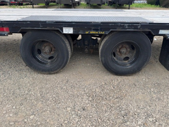 Used 2022 BIG TEX TRAILER CO 22GN-40BK8SIR Flatbed Trailer