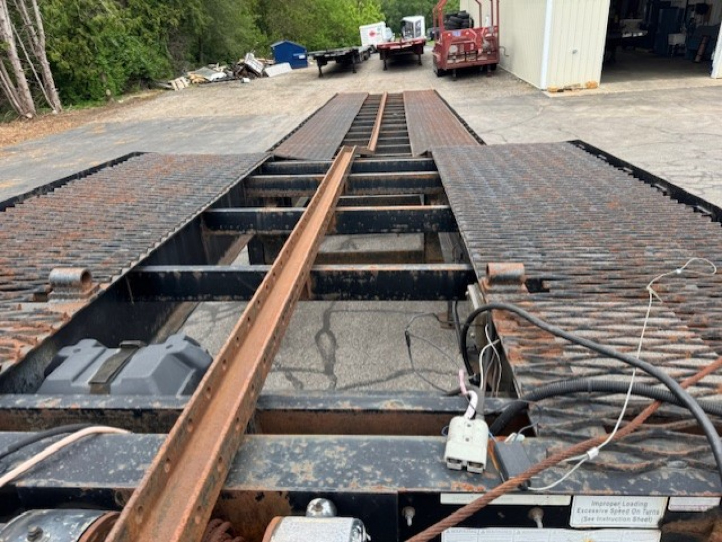 Used 2017 Kaufman Trailers FV-10K-53D Flatbed Trailer