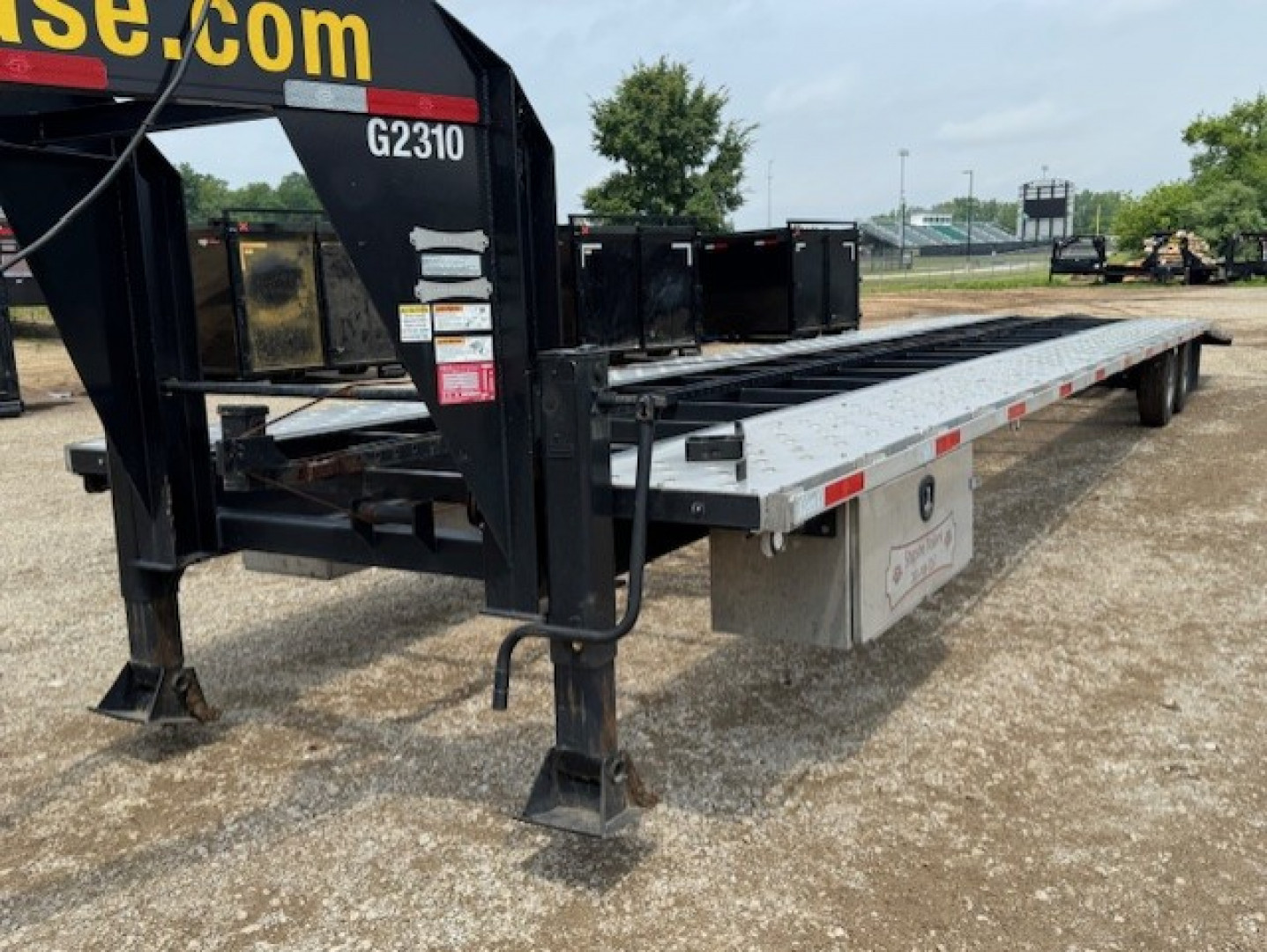 Used 2023 Shipshe Trailers FD-306 REV A Flatbed Trailer