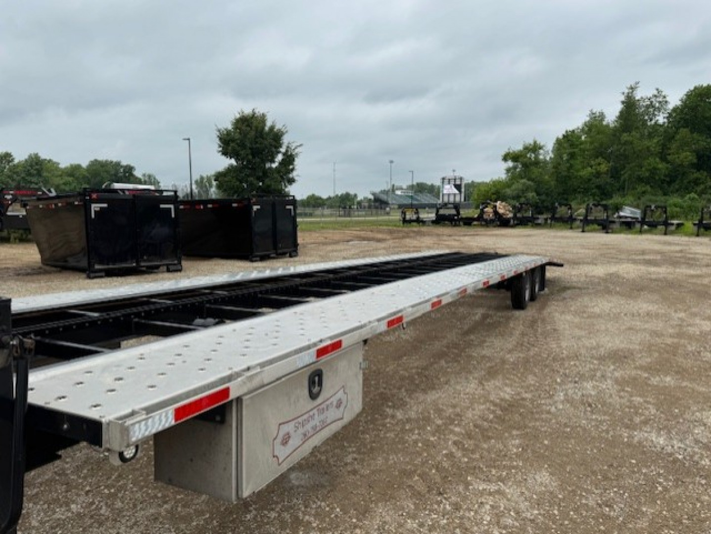 Used 2023 Shipshe Trailers FD-306 REV A Flatbed Trailer
