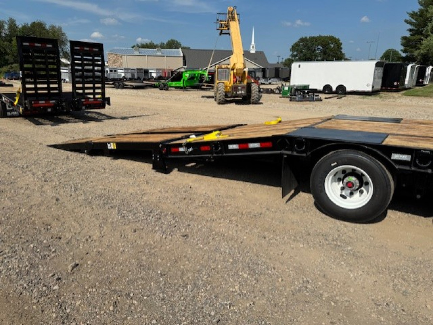 New 2026 Behnke FB8X33SDPT-50L Flatbed Trailer
