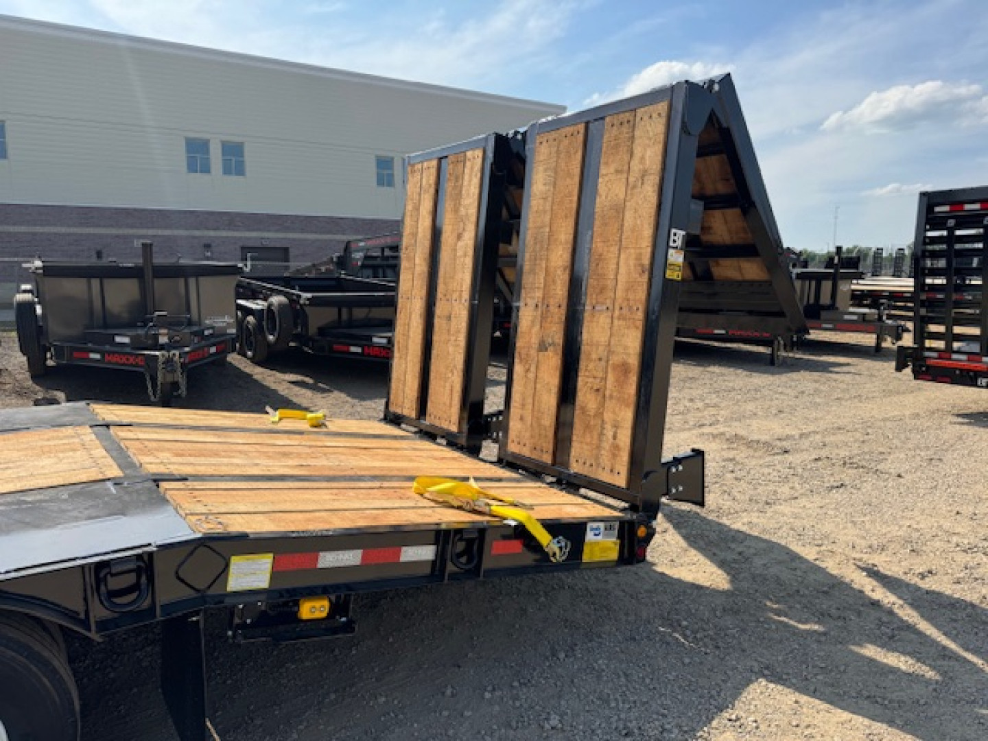 New 2026 Behnke FB8X33SDPT-50L Flatbed Trailer