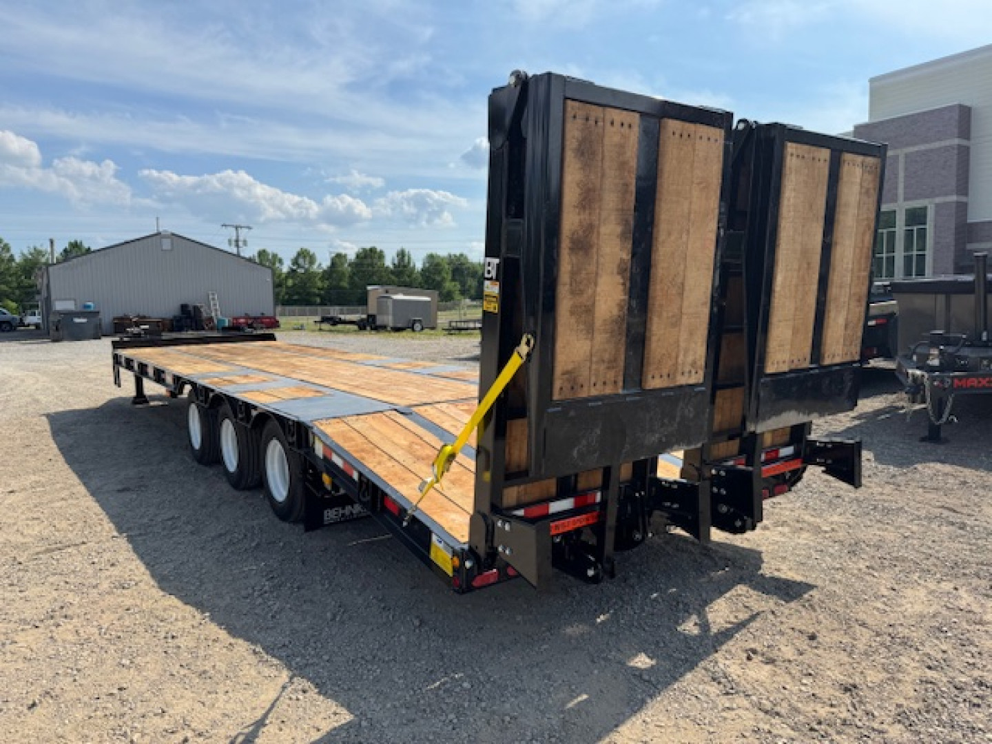 New 2026 Behnke FB8X33SDPT-50L Flatbed Trailer