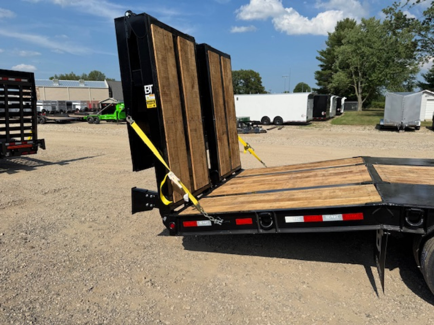 New 2026 Behnke FB8X33SDPT-50L Flatbed Trailer