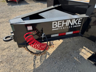 New 2026 Behnke FB8X33SDPT-50L Flatbed Trailer