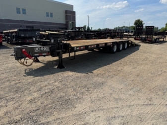 New 2026 Behnke FB8X33SDPT-50L Flatbed Trailer