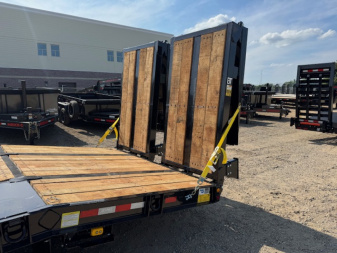 New 2026 Behnke FB8X33SDPT-50L Flatbed Trailer