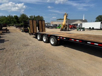 New 2026 Behnke FB8X33SDPT-50L Flatbed Trailer